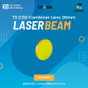 Original CloudRay Lensa CO2 Laser Beam Combiner Lens 20 dan 25 mm T2 - Diameter 20 mm